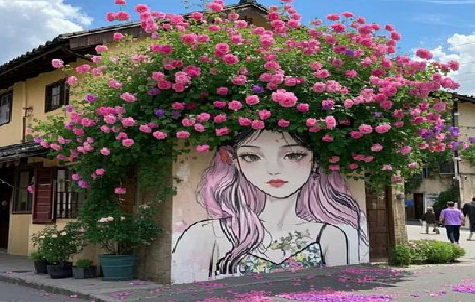 临湘怎么设计网红打卡墙绘