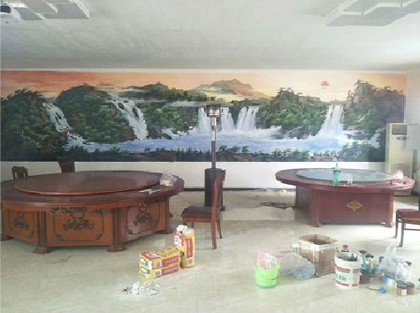 临湘墙绘-写实风景