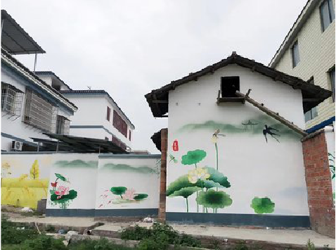 临湘室外墙绘-从选材到保养。