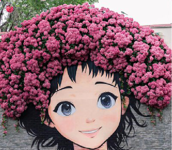 临湘墙体彩绘-网红墙打卡