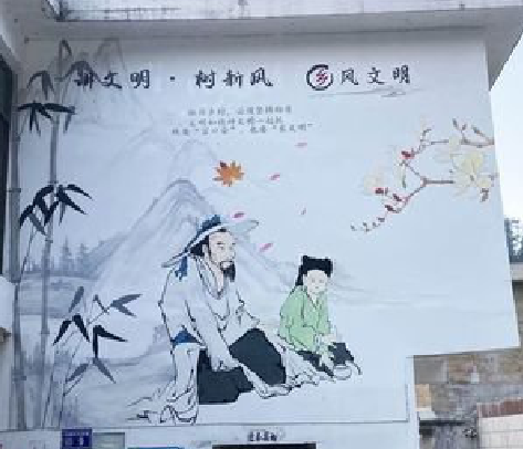 临湘分享几个墙绘保养知识。