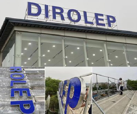 临湘楼顶发光字安装的注意事项。